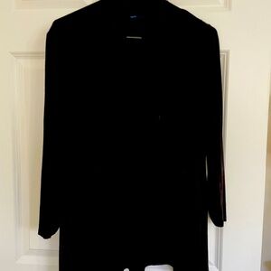 Cardigan style jersey top